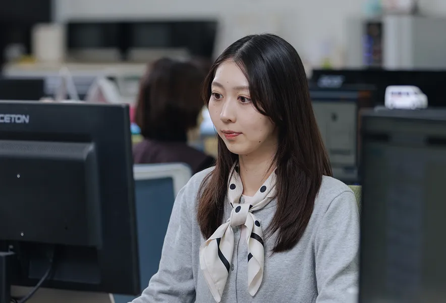 営業スタッフの仕事の様子